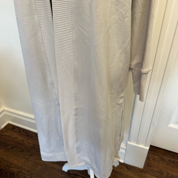 Splendid Open Front Shawl Collar Cardigan Duster Coatigan Fleece Knit NEW - Picture 6 of 7